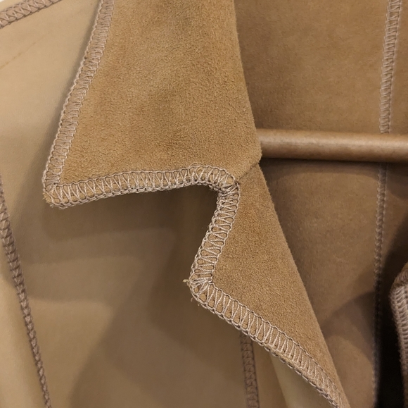 INCREDIBLE PERA PELLE Reversible ITALIAN Leather/Suede Jacket- L - Picture 6 of 12